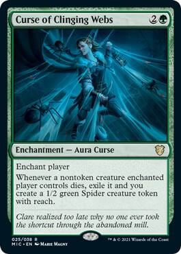 Curse of Clinging Webs, Commander: Innistrad: Midnight Hunt 25