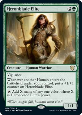 Heronblade Elite, Commander: Innistrad: Midnight Hunt 26
