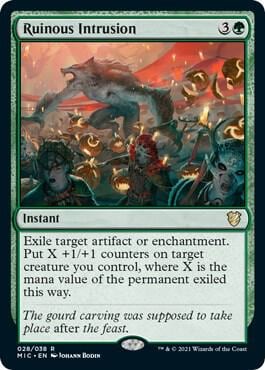 Ruinous Intrusion, Commander: Innistrad: Midnight Hunt 28