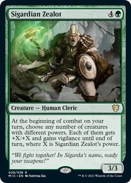 Sigardian Zealot, Commander: Innistrad: Midnight Hunt 29