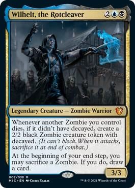 Wilhelt, the Rotcleaver, Commander: Innistrad: Midnight Hunt 2