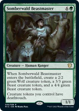 Somberwald Beastmaster, Commander: Innistrad: Midnight Hunt 30
