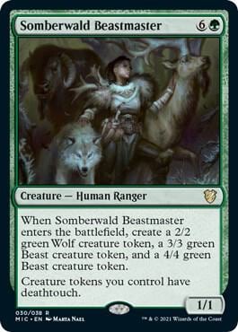 Somberwald Beastmaster, Commander: Innistrad: Midnight Hunt 30