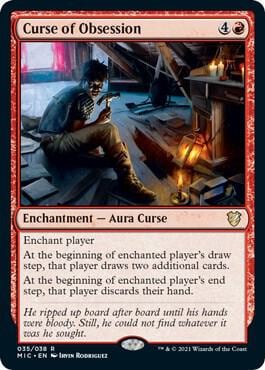 Curse of Obsession, Commander: Innistrad: Midnight Hunt 35