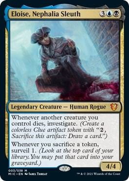 Eloise, Nephalia Sleuth, Commander: Innistrad: Midnight Hunt 3