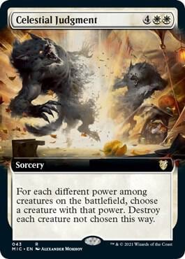 Celestial Judgment (Extended Art), Commander: Innistrad: Midnight Hunt 43