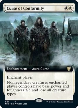 Curse of Conformity (Extended Art), Commander: Innistrad: Midnight Hunt 44