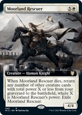 Moorland Rescuer (Extended Art), Commander: Innistrad: Midnight Hunt 45