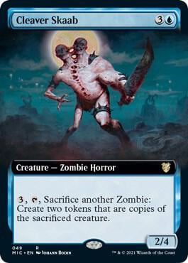 Cleaver Skaab (Extended Art), Commander: Innistrad: Midnight Hunt 49