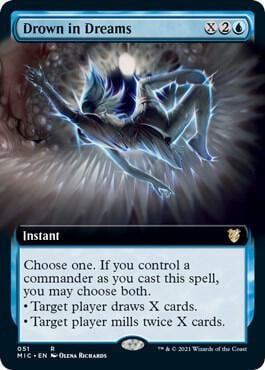 Drown in Dreams (Extended Art), Commander: Innistrad: Midnight Hunt 51