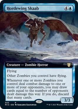 Hordewing Skaab (Extended Art), Commander: Innistrad: Midnight Hunt 53