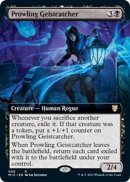 Prowling Geistcatcher (Extended Art), Commander: Innistrad: Midnight Hunt 59