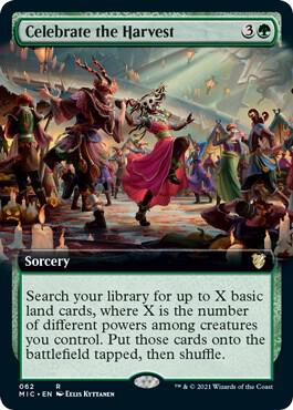 Celebrate the Harvest (Extended Art), Commander: Innistrad: Midnight Hunt 62