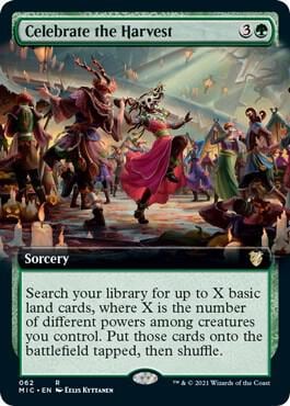 Celebrate the Harvest (Extended Art), Commander: Innistrad: Midnight Hunt 62