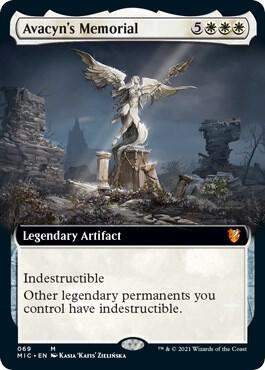 Avacyn's Memorial (Extended Art), Commander: Innistrad: Midnight Hunt 69