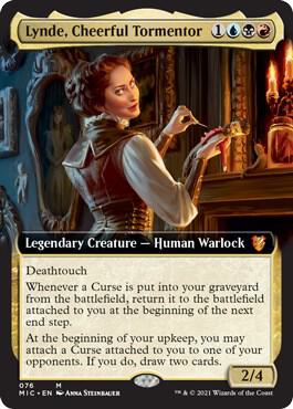 Lynde, Cheerful Tormentor (Extended Art), Commander: Innistrad: Midnight Hunt 76