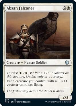 Abzan Falconer, Commander: Innistrad: Midnight Hunt 77