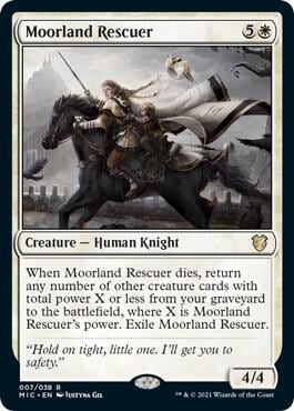 Moorland Rescuer, Commander: Innistrad: Midnight Hunt 7