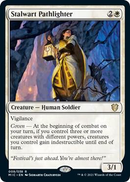 Stalwart Pathlighter, Commander: Innistrad: Midnight Hunt 9