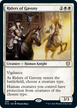 Riders of Gavony, Commander: Innistrad: Midnight Hunt 93