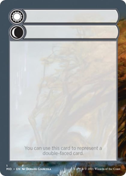 Helper Card - 1/9, Innistrad: Midnight Hunt 1