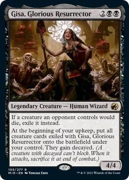 Gisa, Glorious Resurrector, Innistrad: Midnight Hunt 103