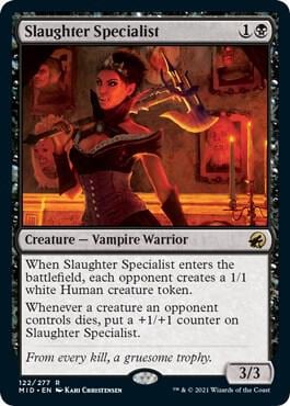 Slaughter Specialist, Innistrad: Midnight Hunt 122