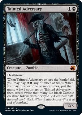 Tainted Adversary, Innistrad: Midnight Hunt 124