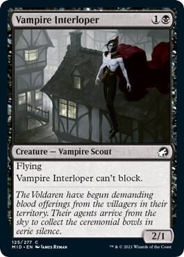 Vampire Interloper, Innistrad: Midnight Hunt 125
