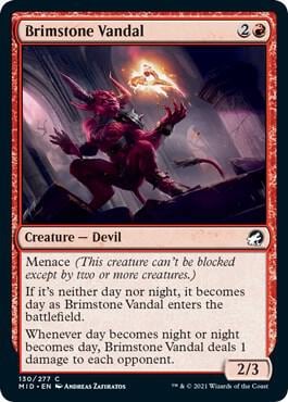 Brimstone Vandal, Innistrad: Midnight Hunt 130