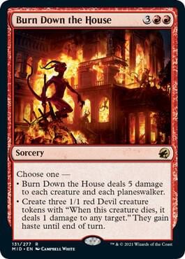 Burn Down the House, Innistrad: Midnight Hunt 131