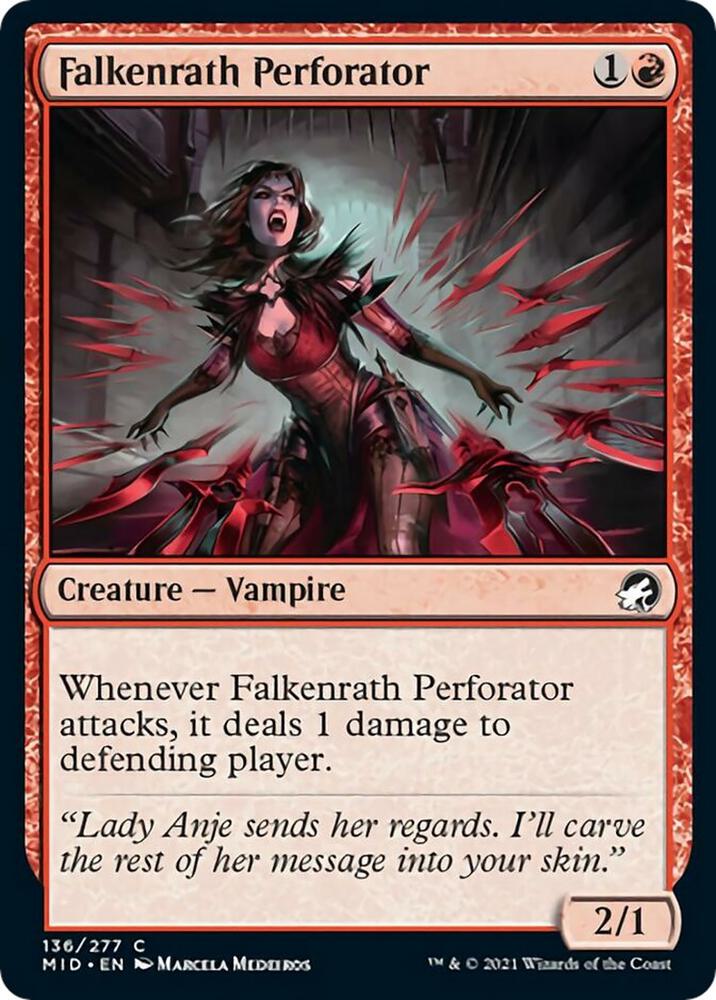 Falkenrath Perforator, Innistrad: Midnight Hunt 136