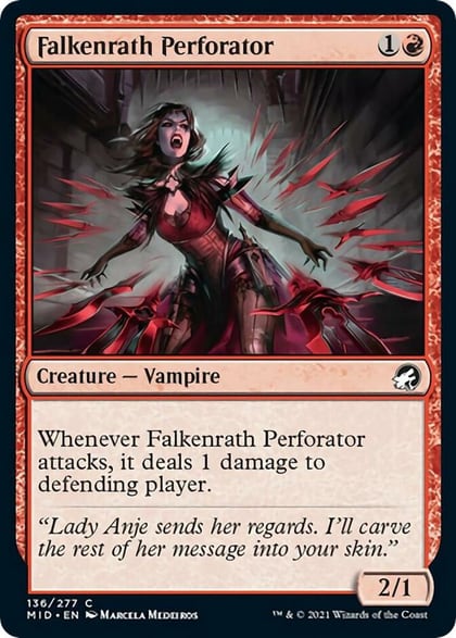 Falkenrath Perforator, Innistrad: Midnight Hunt 136