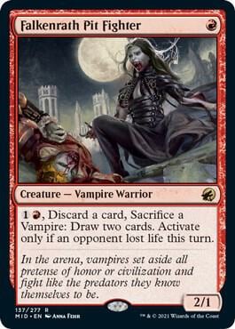Falkenrath Pit Fighter, Innistrad: Midnight Hunt 137