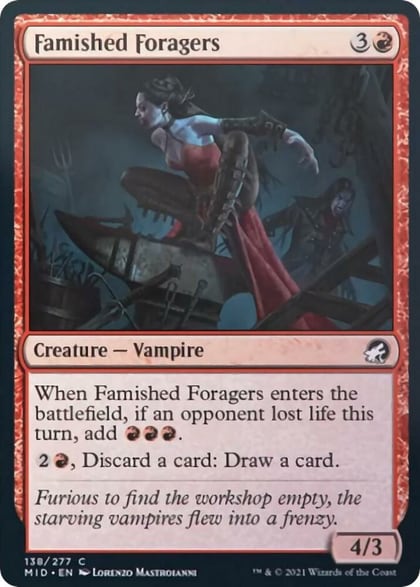 Famished Foragers, Innistrad: Midnight Hunt 138