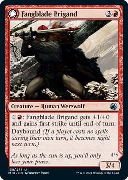Fangblade Brigand, Innistrad: Midnight Hunt 139