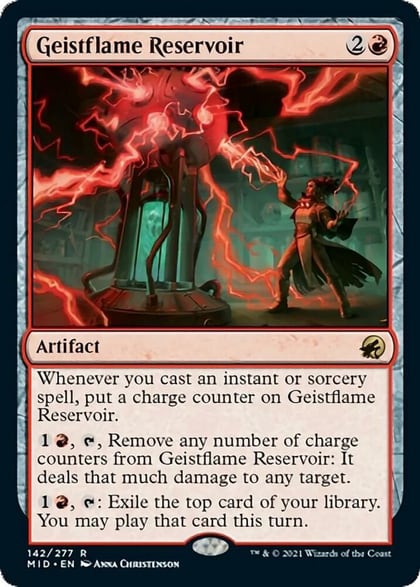 Geistflame Reservoir, Innistrad: Midnight Hunt 142