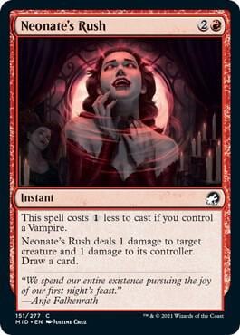 Neonate's Rush, Innistrad: Midnight Hunt 151