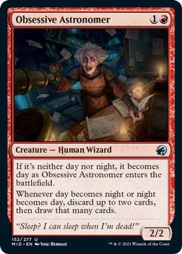 Obsessive Astronomer, Innistrad: Midnight Hunt 152