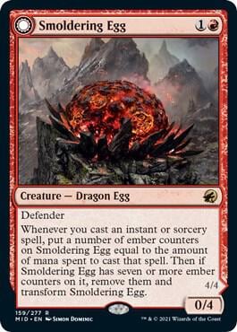 Smoldering Egg, Innistrad: Midnight Hunt 159