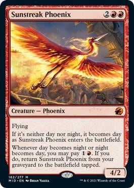 Sunstreak Phoenix, Innistrad: Midnight Hunt 162