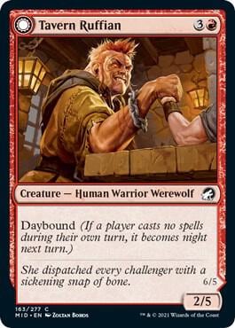 Tavern Ruffian, Innistrad: Midnight Hunt 163