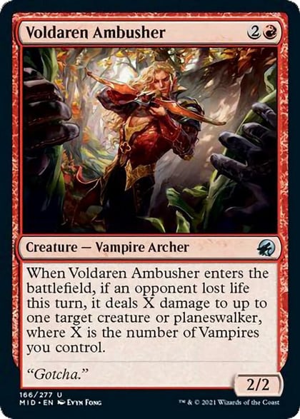 Voldaren Ambusher, Innistrad: Midnight Hunt 166