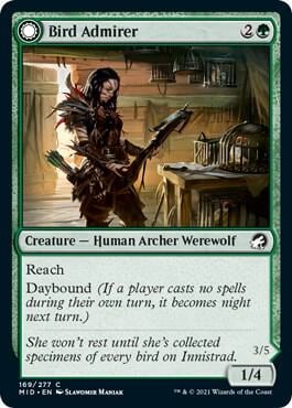 Bird Admirer, Innistrad: Midnight Hunt 169