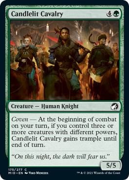 Candlelit Cavalry, Innistrad: Midnight Hunt 175