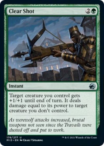 Clear Shot, Innistrad: Midnight Hunt 176