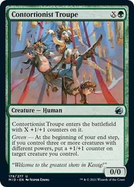 Contortionist Troupe, Innistrad: Midnight Hunt 178