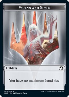 Emblem - Wrenn and Seven, Innistrad: Midnight Hunt 18