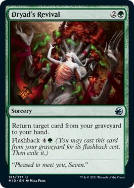 Dryad's Revival, Innistrad: Midnight Hunt 183