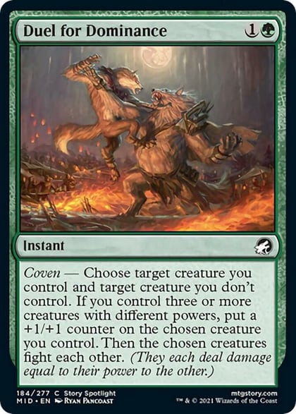 Duel for Dominance, Innistrad: Midnight Hunt 184